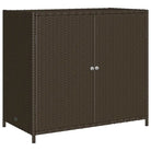 Opbergboxen voor buiten van poly rattan voor tuinmeubels en accessoires - Opbergboxen voor buiten