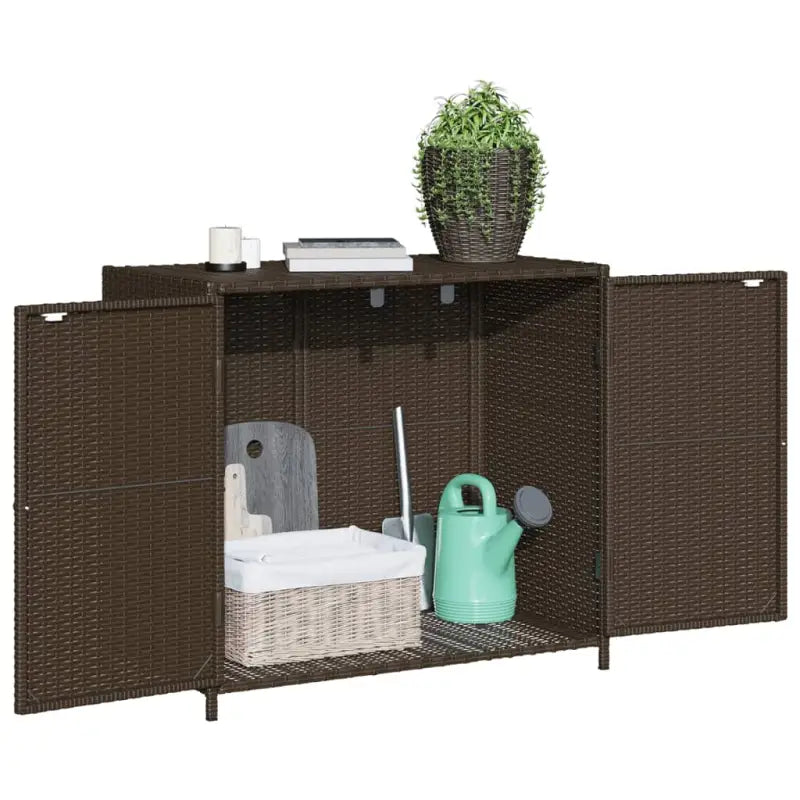 Opbergboxen voor buiten van poly rattan voor tuinmeubels en accessoires - Opbergboxen voor buiten