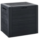 Opbergboxen voor buiten zowel binnen als buiten gebruik - Antraciet / 140 l - Opbergboxen voor buiten