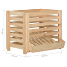 Opbergdozen van massief grenenhout voor groenten en knoflook - 60 x 40 x 50 cm / 1 - Opbergdozen