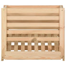 Opbergdozen van massief grenenhout voor groenten en knoflook - 60 x 40 x 50 cm / 1 - Opbergdozen