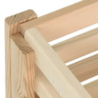 Opbergdozen van massief grenenhout voor groenten en knoflook - 60 x 40 x 50 cm / 1 - Opbergdozen