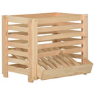 Opbergdozen van massief grenenhout voor groenten en knoflook - 60 x 40 x 50 cm / 1 - Opbergdozen