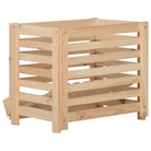 Opbergdozen van massief grenenhout voor groenten en knoflook - 60 x 40 x 50 cm / 1 - Opbergdozen