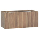 Opbergkast Badkamer met massief teakhout de perfecte keuze - 90 x 39 x 40 cm / 1 - Opbergkasten & lockerkasten