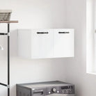 Opbergkast in hoogglans wit van bewerkt hout voor moderne interieurs - Hoogglans wit / 60 x 36.5 x 35 cm / 1