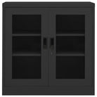 Opbergkast met verstelbare schappen en gehard glas voor documentenstorage - Opbergkasten & lockerkasten
