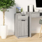 Opbergkast van bewerkt hout voor praktische en decoratieve opberging - Grijs sonoma / 1 - Opbergkasten & lockerkasten