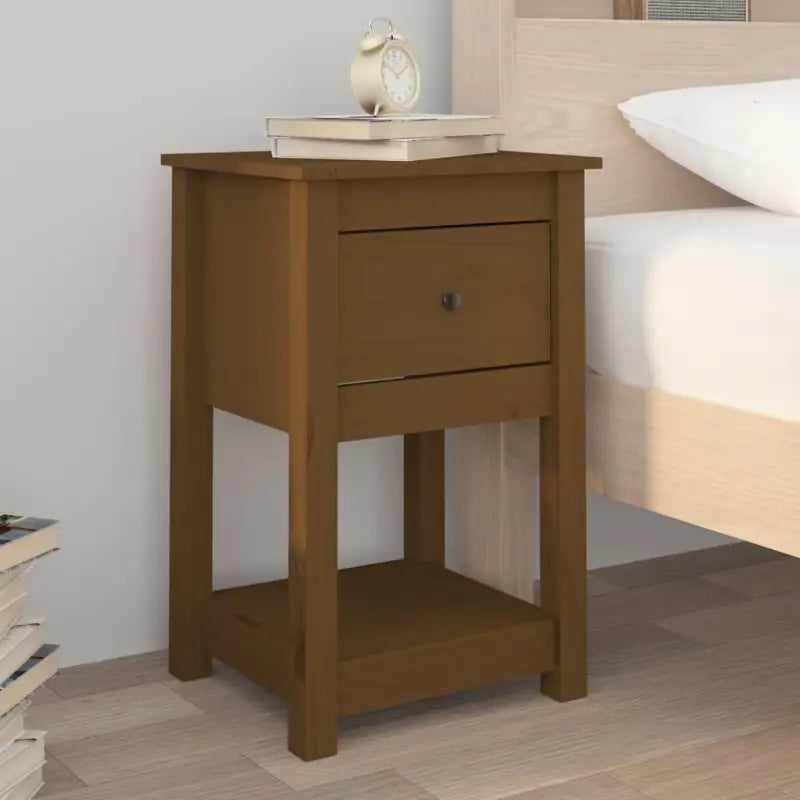 Opbergkasten met massief grenenhout en stabiel blad voor in je interieur - Honingbruin / 1 - Opbergkasten & lockerkasten