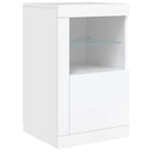 Opbergkasten met RGB LED-verlichting en bewerkt hout - Opbergkasten & lockerkasten