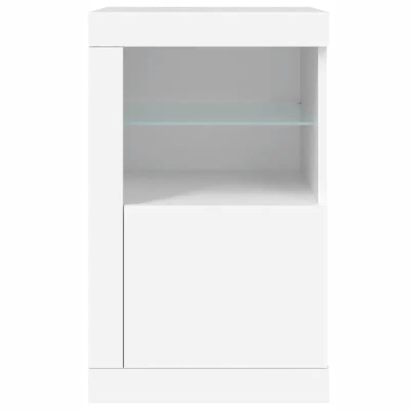 Opbergkasten met RGB LED-verlichting en bewerkt hout - Opbergkasten & lockerkasten
