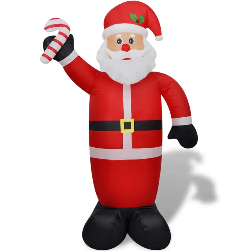 Opblaasbare kerstman met ingebouwde ventilator voor een feestelijke tuinversiering - 240 cm / 1 - Kerstverlichting