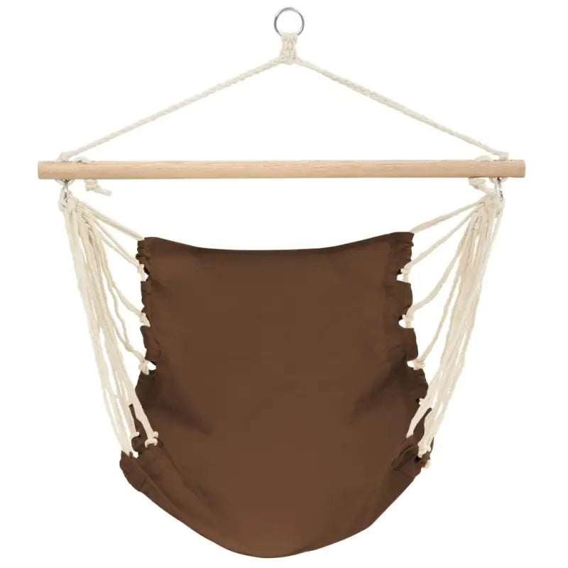 Oplooibare Houten Hangmat voor Buiten Relaxen - Bruin / 1 - Hangmatten