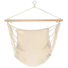Oplooibare Houten Hangmat voor Buiten Relaxen - Crème / 1 - Hangmatten