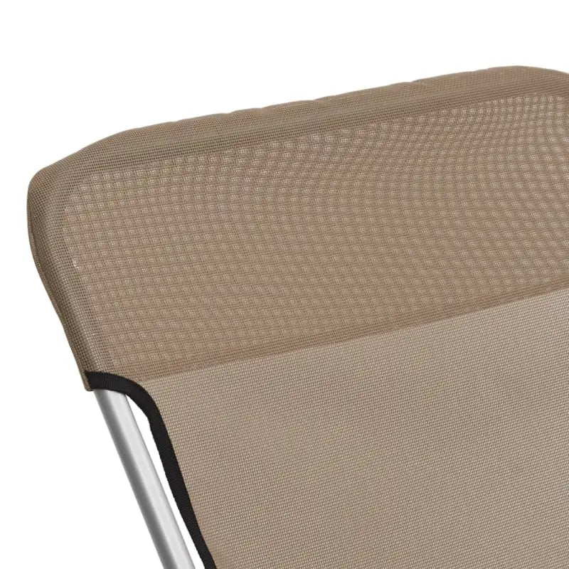 Opvouwbare strandstoel met gepoedercoat staal en verstelbare ligpositie - Ligstoelen
