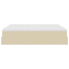 Ottomaan bed met ruime opbergruimte en crème materiaal vulling - Bedden & bedframes
