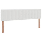 Ottomaans bed met wit materiaal en ruime opbergruimte - Bedden & bedframes