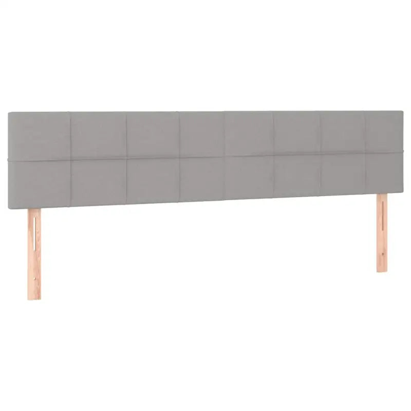 Ottomaanse bed met ruime opbergruimte in lichtgrijs materiaal - Bedden & bedframes