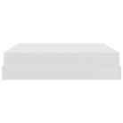 Ottomaanse bed met wit materiaal en ruime opbergruimte - Bedden & bedframes
