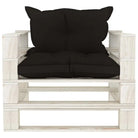 Pallet bank voor tuin en woonkamer met rustieke charme - Loungebanken