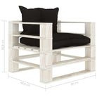 Pallet bank voor tuin en woonkamer met rustieke charme - Loungebanken