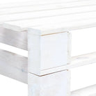 Pallet Hoekbank van Geïmpregneerd Grenenhout voor Tuinplezier - Tuinbanken