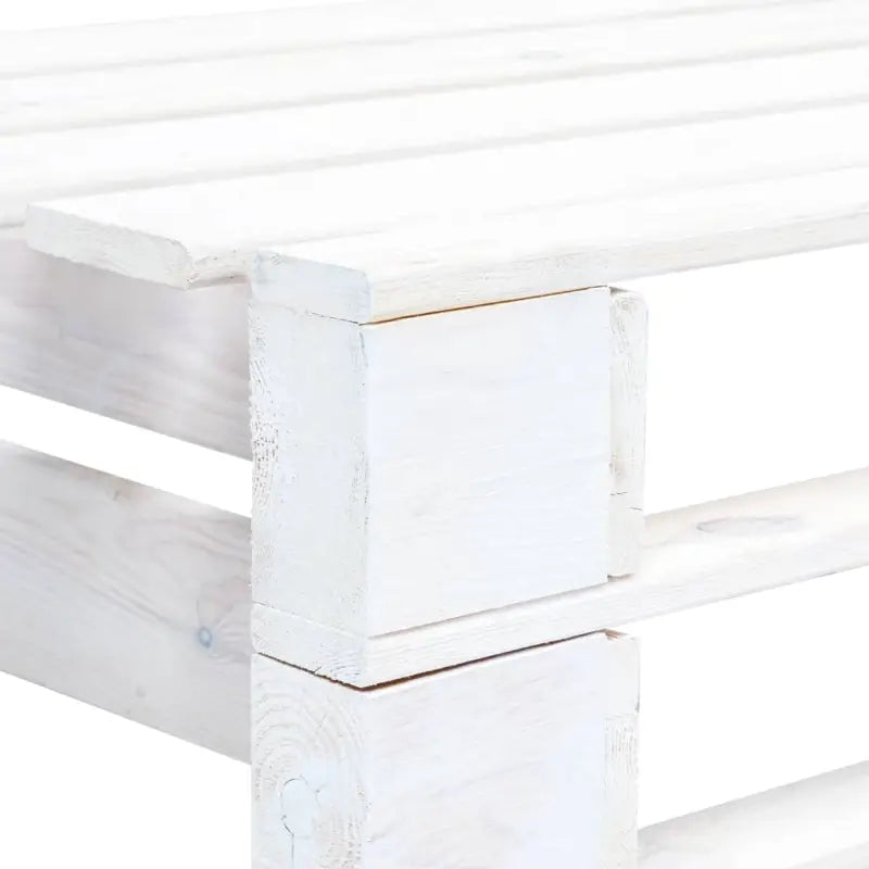 Pallet Hoekbank van Geïmpregneerd Grenenhout voor Tuinplezier - Tuinbanken