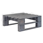 Pallet tuinpoef van geïmpregneerd grenenhout voor rustiek tuinplezier - Tuinpoefs