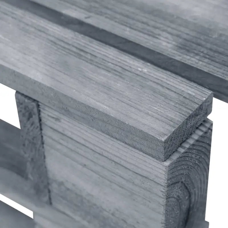 Pallet tuinpoef van geïmpregneerd grenenhout voor rustiek tuinplezier - Tuinpoefs