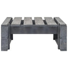 Pallet tuinpoef van geïmpregneerd grenenhout voor rustiek tuinplezier - Tuinpoefs