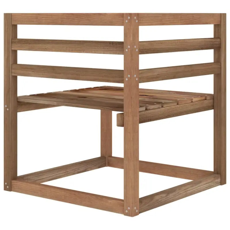 Pallet tweezitsbank van geïmpregneerd grenenhout voor jouw tuin - Tuinsets