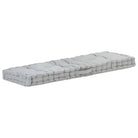Palletbankkussen voor comfortabele tuinbankzen - Grijs / 120 x 40 x 7 cm / 1 - Stoelkussens