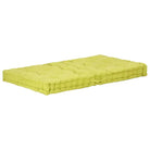 Palletbankkussen voor comfortabele tuinbankzen - Groen / 120 x 80 x 10 cm / 1 - Stoelkussens