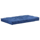 Palletbankkussen voor comfortabele tuinbankzen - lichtblauw / 120 x 80 x 10 cm / 1 - Stoelkussens