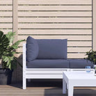 Palletkussen van oxford stof voor een frisse uitstraling in je buitenruimte - Marineblauw / 1 / Hoekbank - Stoelkussens