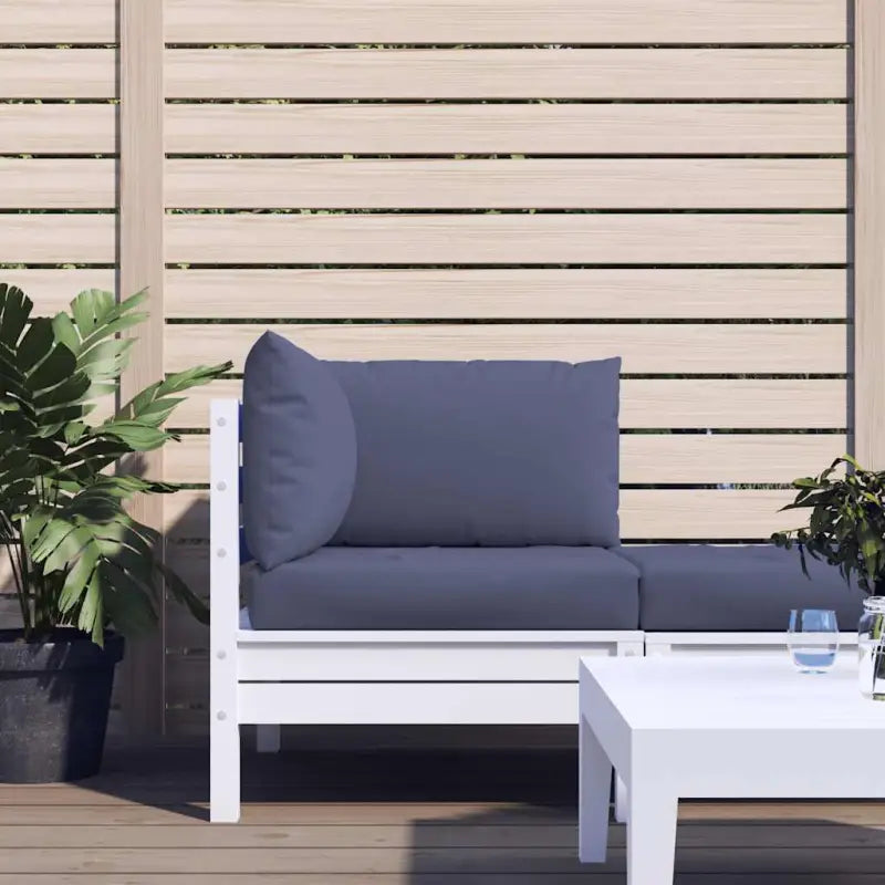 Palletkussen van oxford stof voor een frisse uitstraling in je buitenruimte - Marineblauw / 1 / Hoekbank - Stoelkussens