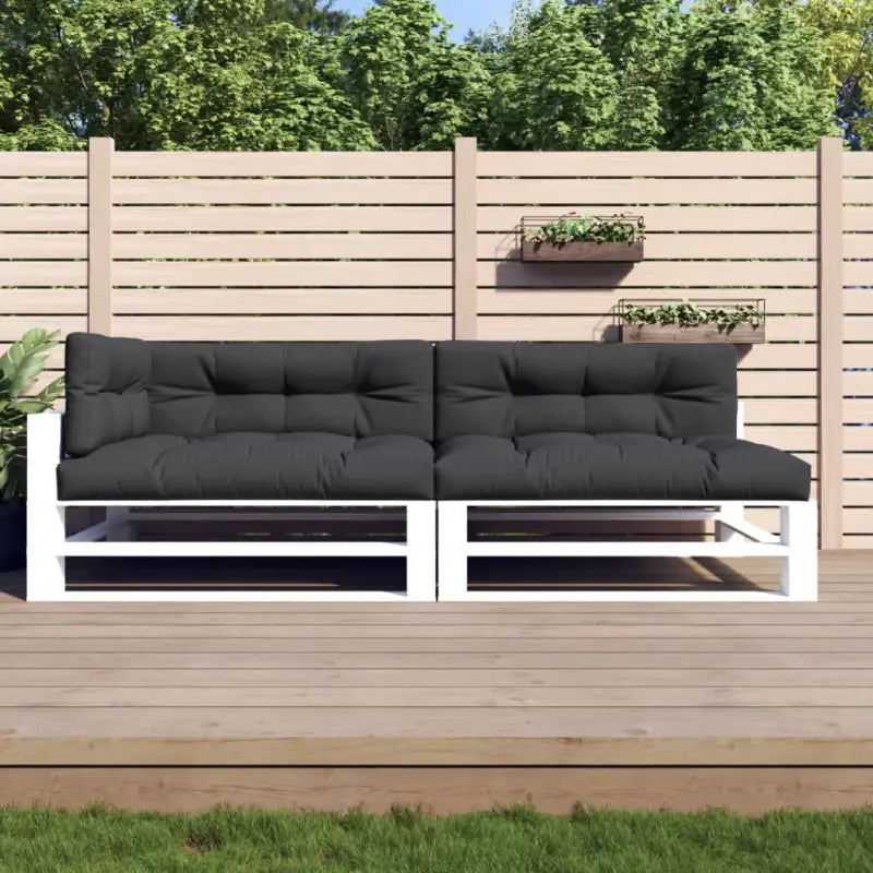 Palletkussens voor een frisse uitstraling en behoud van oorspronkelijke vorm - Zwart / 1 - Stoelkussens