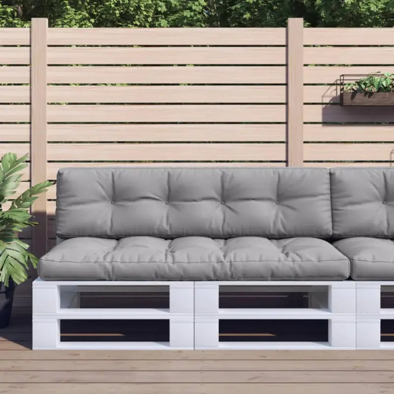 Palletkussens voor een frisse uitstraling en behoud van oorspronkelijke vorm - Grijs / 1 - Stoelkussens