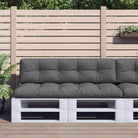 Palletkussens voor een frisse uitstraling en behoud van oorspronkelijke vorm - Antraciet / 1 - Stoelkussens