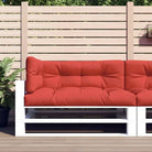Palletkussens voor een frisse uitstraling en behouden oorspronkelijke vorm - Rood / 3 - Stoelkussens