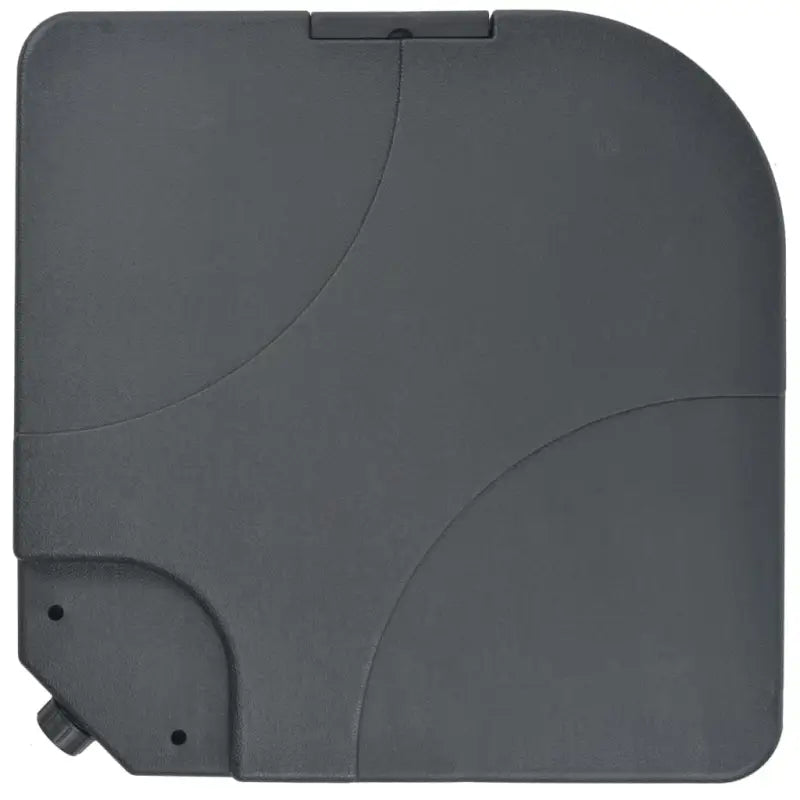 Parasol met draagbare voet en UV-bestendig doek voor optimale bescherming - Parasols en zonneschermen