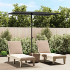Parasols en Zonneschermen voor Schaduw en UV-bescherming - Antraciet / 200 x 150 cm / 1 - Parasols en zonneschermen