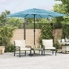 Parasols en Zonneschermen voor Schaduw en UV Bescherming - Blauw / 248 x 248 x 248 cm / 1 - Parasols en zonneschermen