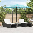 Parasols en Zonneschermen voor Schaduw en UV Bescherming - Blauw / 324 x 324 x 247 cm / 1 - Parasols en zonneschermen