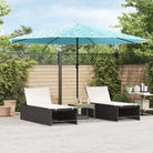 Parasols en Zonneschermen voor Schaduw en UV Bescherming - Blauw / 388 x 388 x 248 cm / 1 - Parasols en zonneschermen