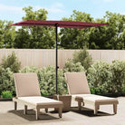 Parasols en Zonneschermen voor Schaduw en UV-bescherming - Bordeauxrood / 200 x 150 cm / 1 - Parasols en zonneschermen