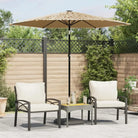 Parasols en Zonneschermen voor Schaduw en UV Bescherming - Bruin / 223 x 223 x 213 cm / 1 - Parasols en zonneschermen