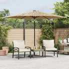 Parasols en Zonneschermen voor Schaduw en UV Bescherming - Bruin / 288 x 288 x 225 cm / 1 - Parasols en zonneschermen