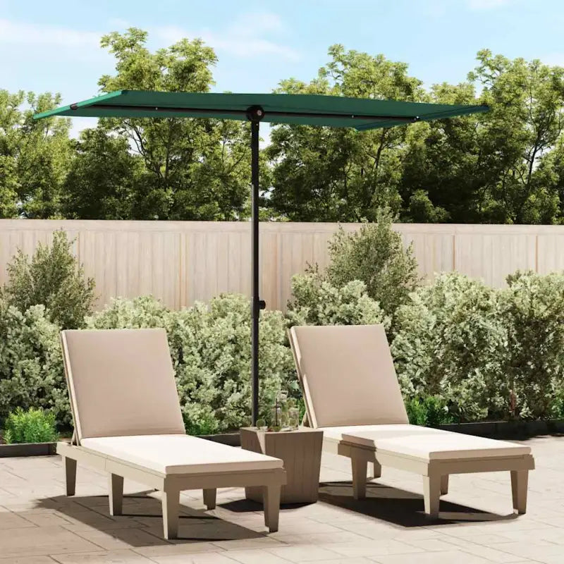 Parasols en Zonneschermen voor Schaduw en UV-bescherming - Groen / 200 x 150 cm / 1 - Parasols en zonneschermen