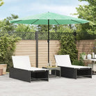 Parasols en Zonneschermen voor Schaduw en UV Bescherming - Groen / 324 x 324 x 247 cm / 1 - Parasols en zonneschermen